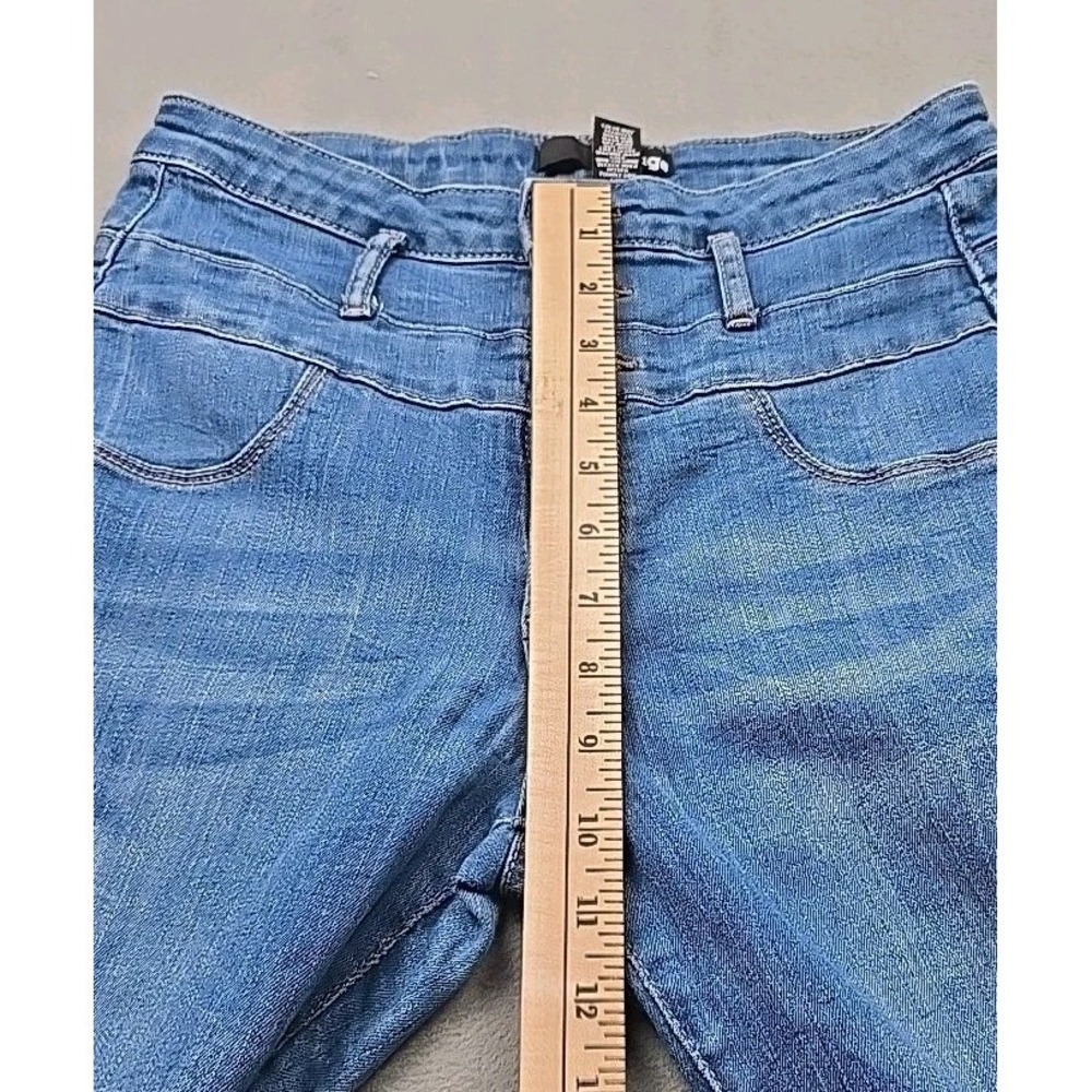 Refuge Jeans Womens Size 8 Blue Skinny Stretch Fade Comfort Casual Denim - Picture 10 of 10